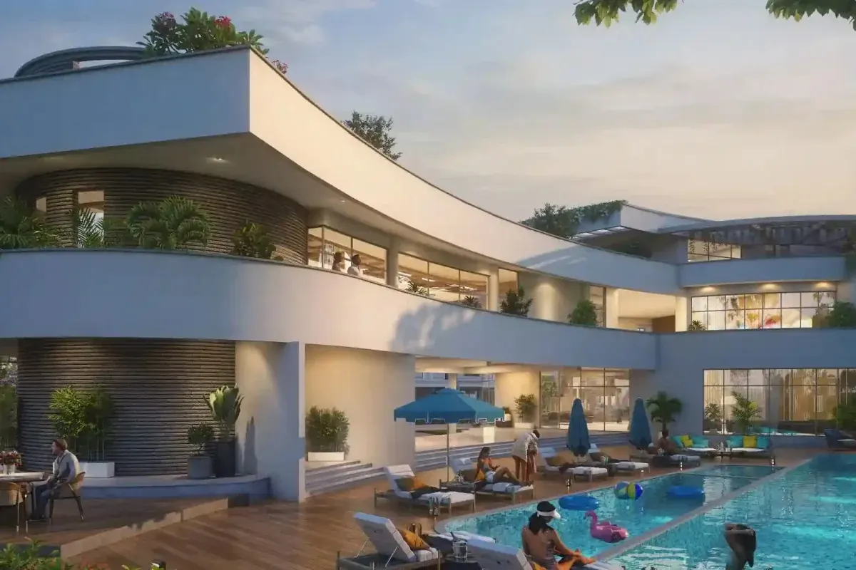 Clubhouse and swimming pool